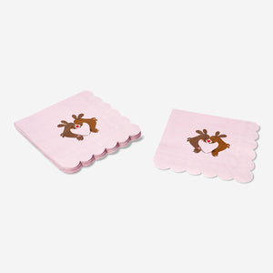 NAPKINS VALENTINE COCKTAIL 16 PCS 12,5x12,5