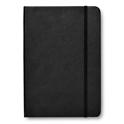 NOTEBOOK RUBBER BAND A5 BLACK