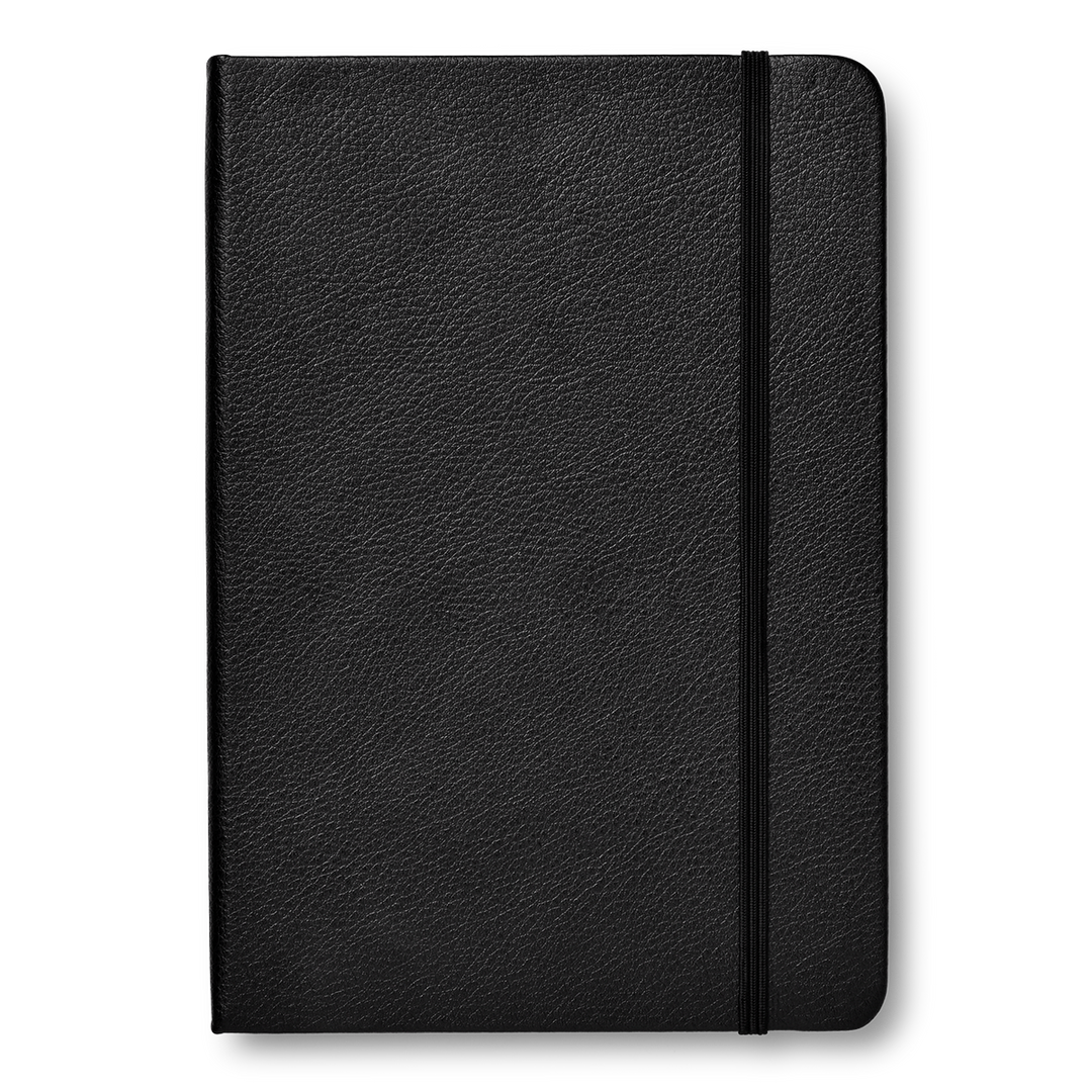 NOTEBOOK RUBBER BAND A5 BLACK