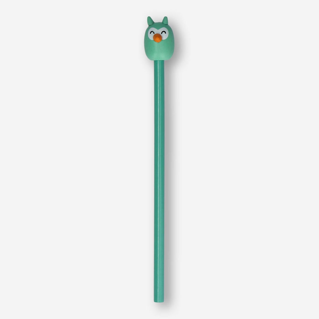 PENCIL WOODEN OWL