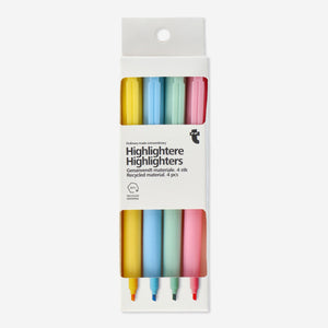 HIGHLIGHTERS SLIM PASTEL 4PCS