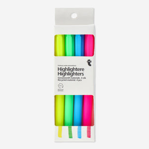 HIGHLIGHTERS SLIM NEON 4PCS