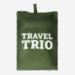 TRAVEL SET 3PCS TPU IN POLYESTER POUCH