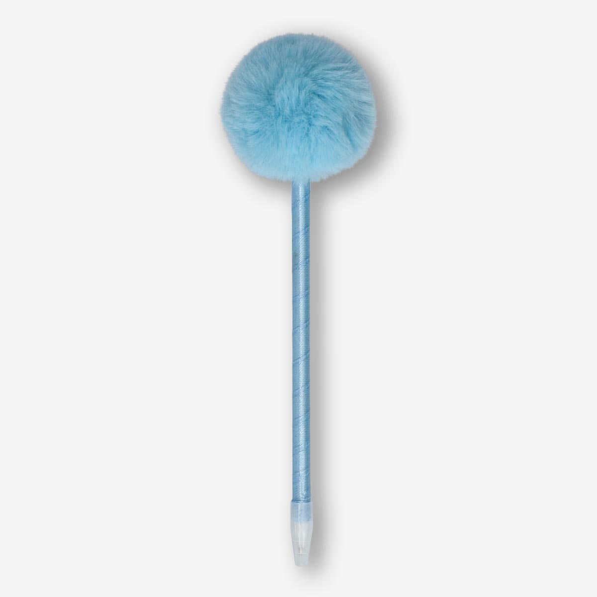 PEN WITH POM POM BLUE