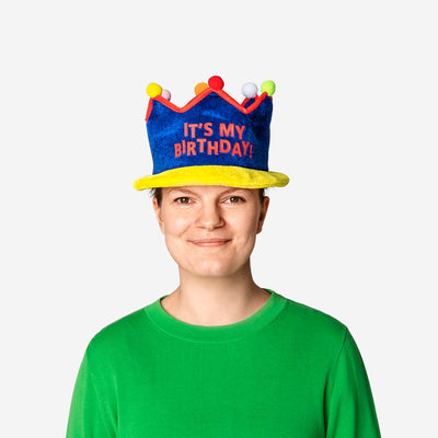 ADULT HAT HAPPY BIRTHDAY