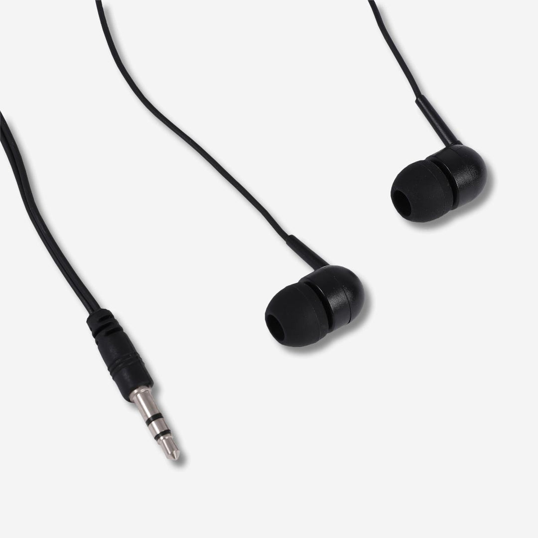 EARPHONES SILICONE BLACK