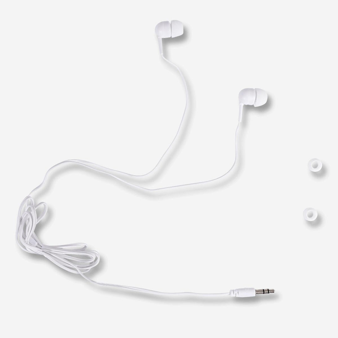 EARPHONES SILICONE WHITE