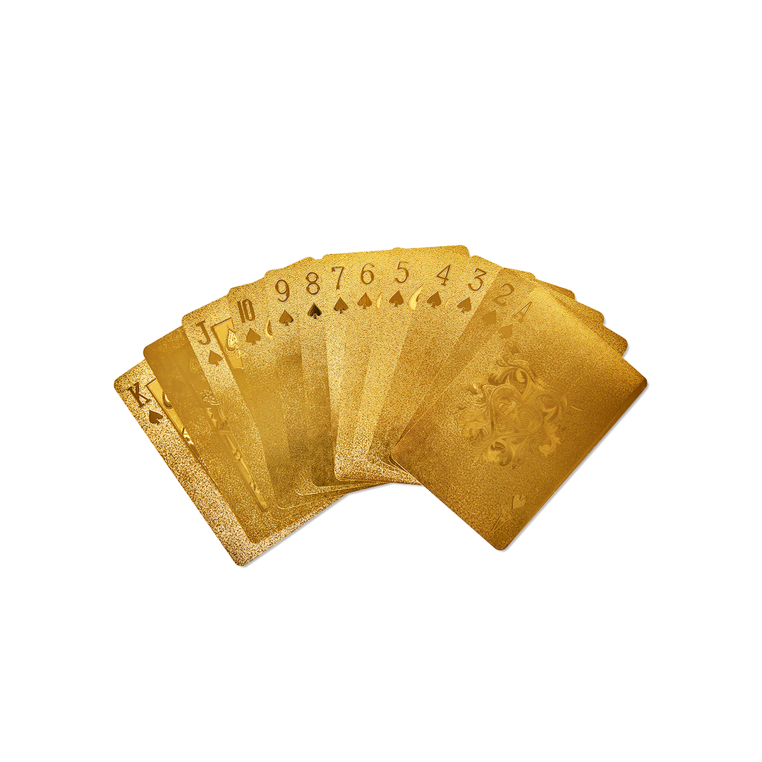 PLAYING CARDS GOLD