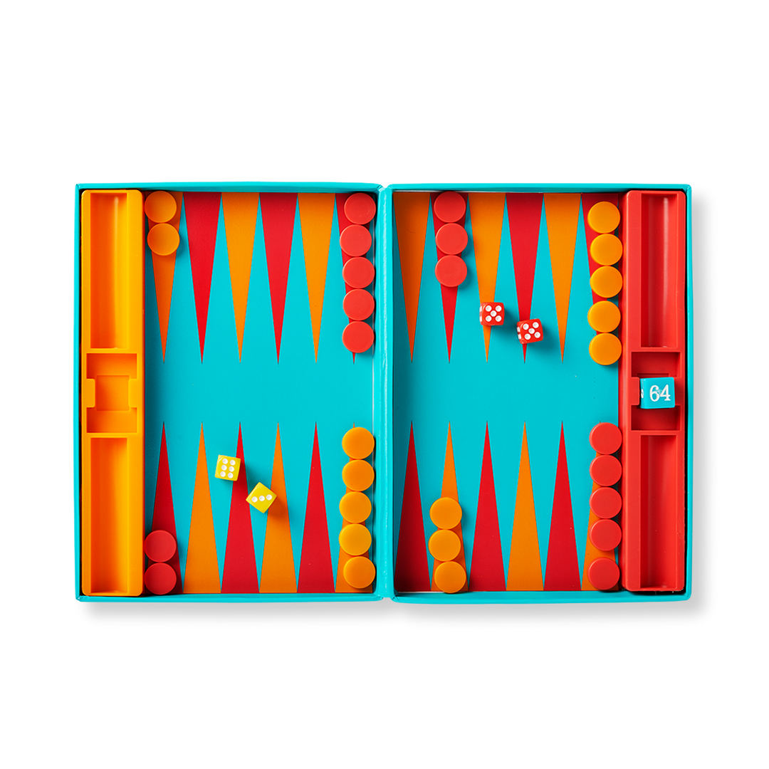 GAME BACKGAMMON IN BOX