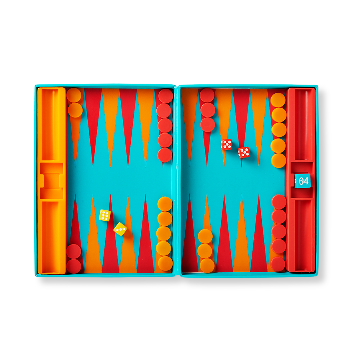 GAME BACKGAMMON IN BOX