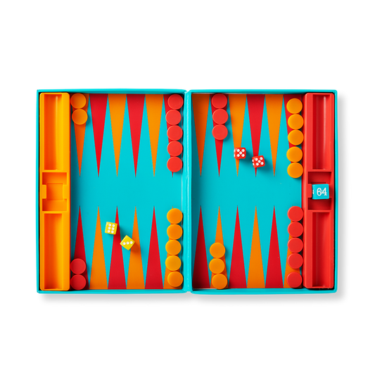 GAME BACKGAMMON IN BOX