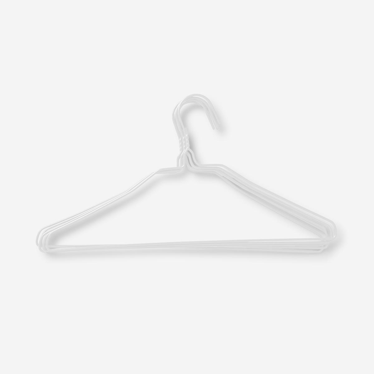 HANGER METAL 5 PCS WHITE