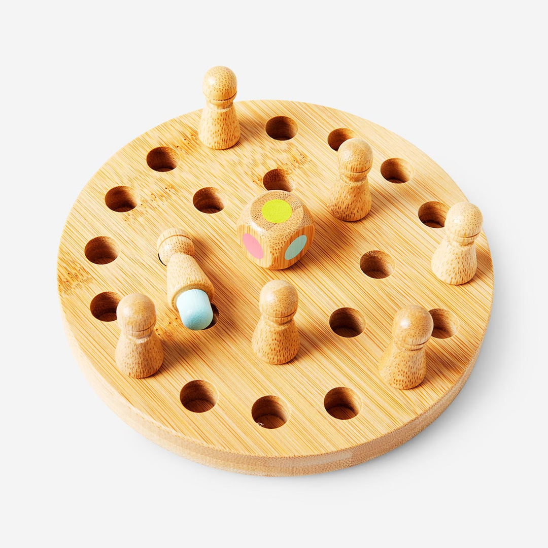 GAME MEMORY CHESS BAMBOO