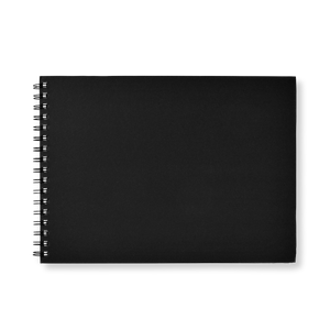 SKETCH BOOK BLACK A4