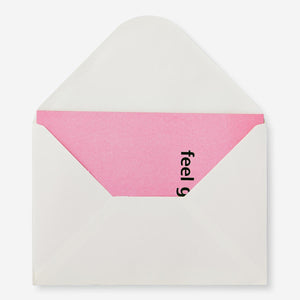 CARD PINK FEEL GOOD