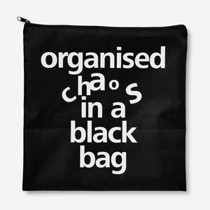 BAG TRAVEL FOR PACKING 100% NYLON LARGE BLACK