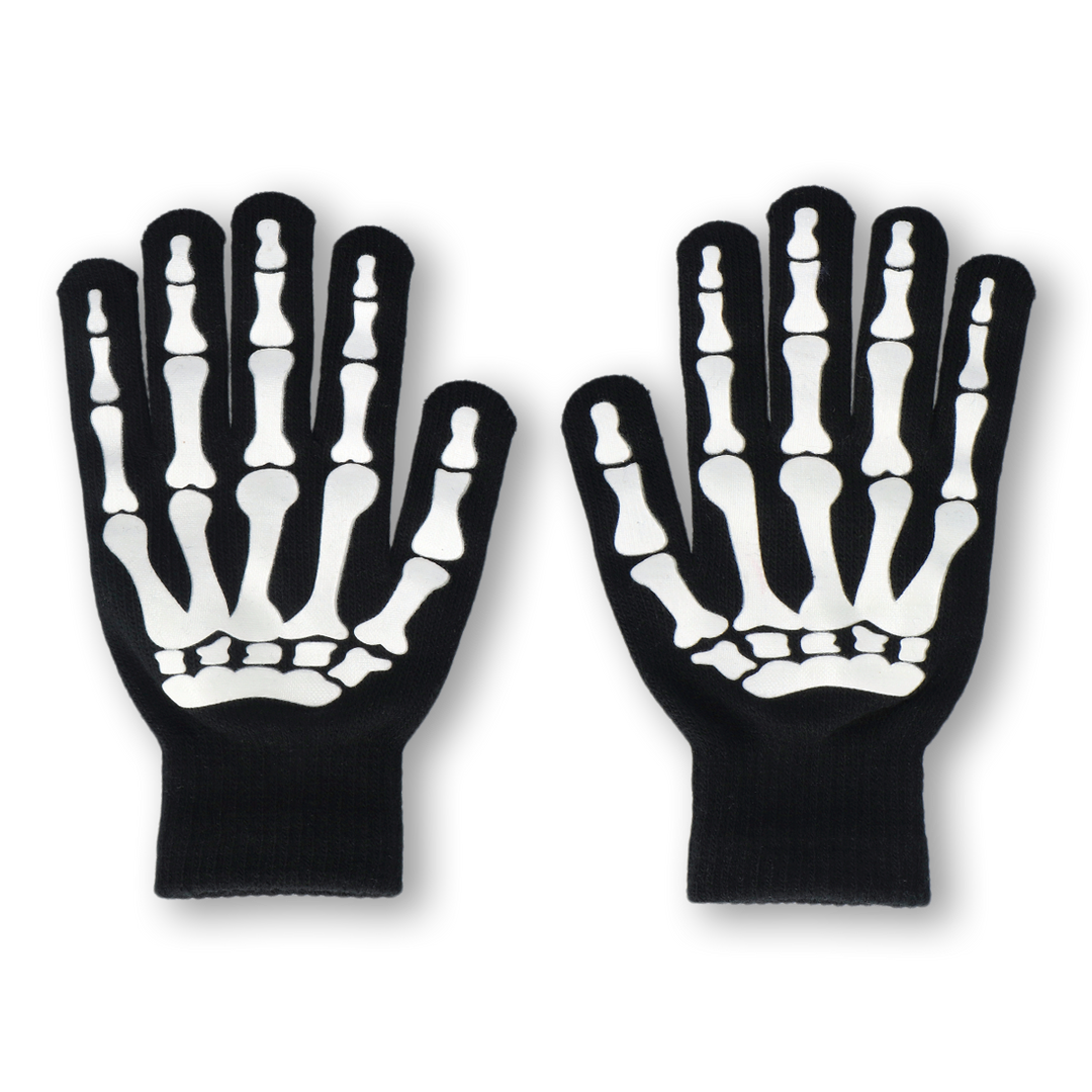 GLOVES SKELETON UV ONE SIZE