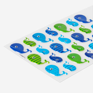 STICKERS PUFFED WHALES