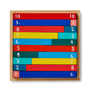 PUZZLE NUMBERS WOODEN