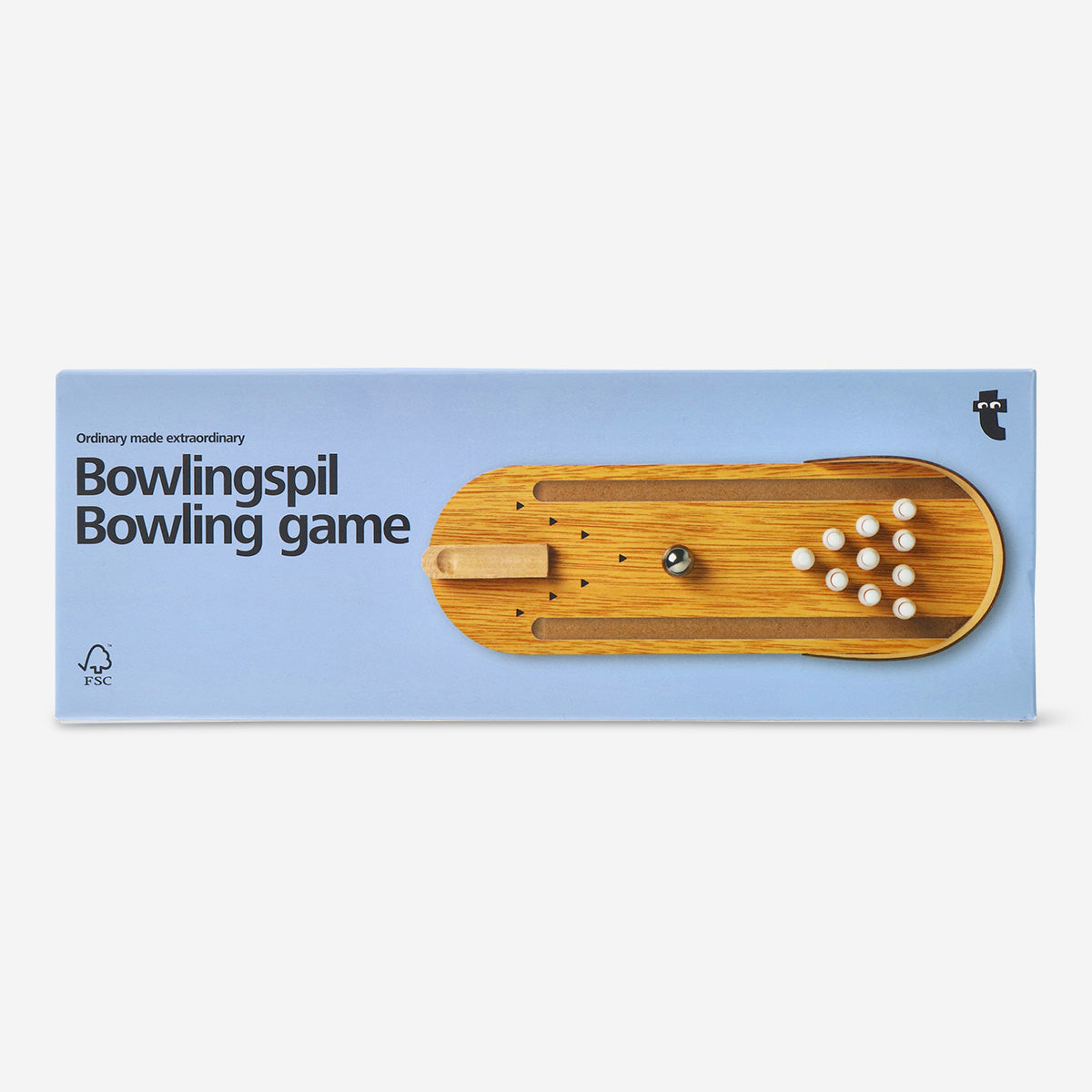 Mini Ahşap Bowling Oyunu