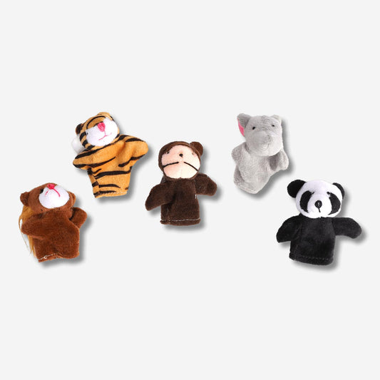 PUPPET FINGER WILD ANIMALS