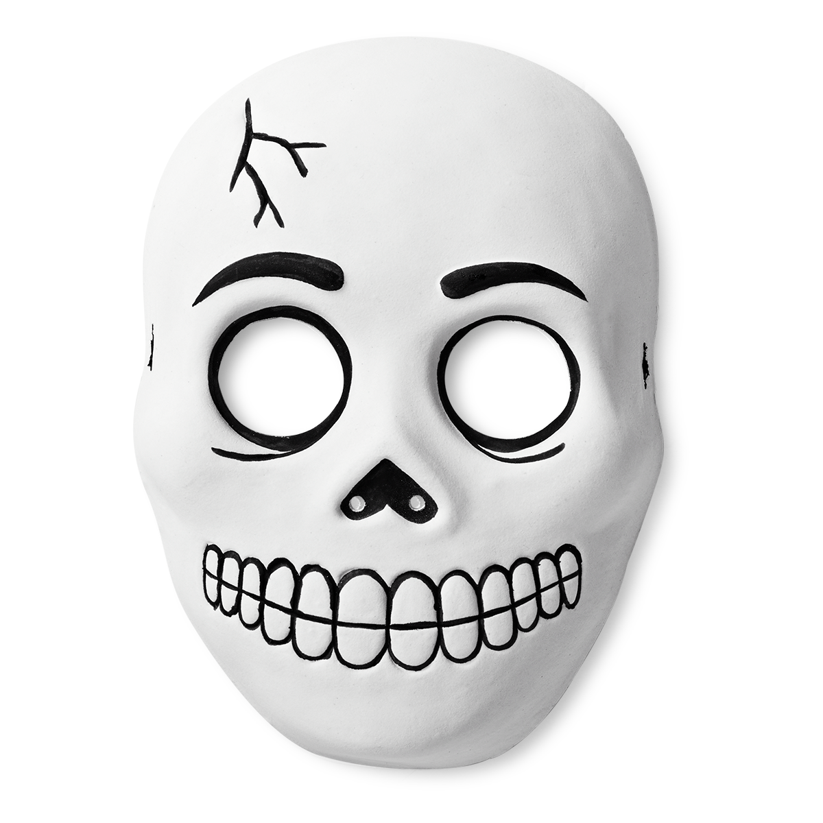 MASK SKULL GLOW IN THE DARK ONESIZE