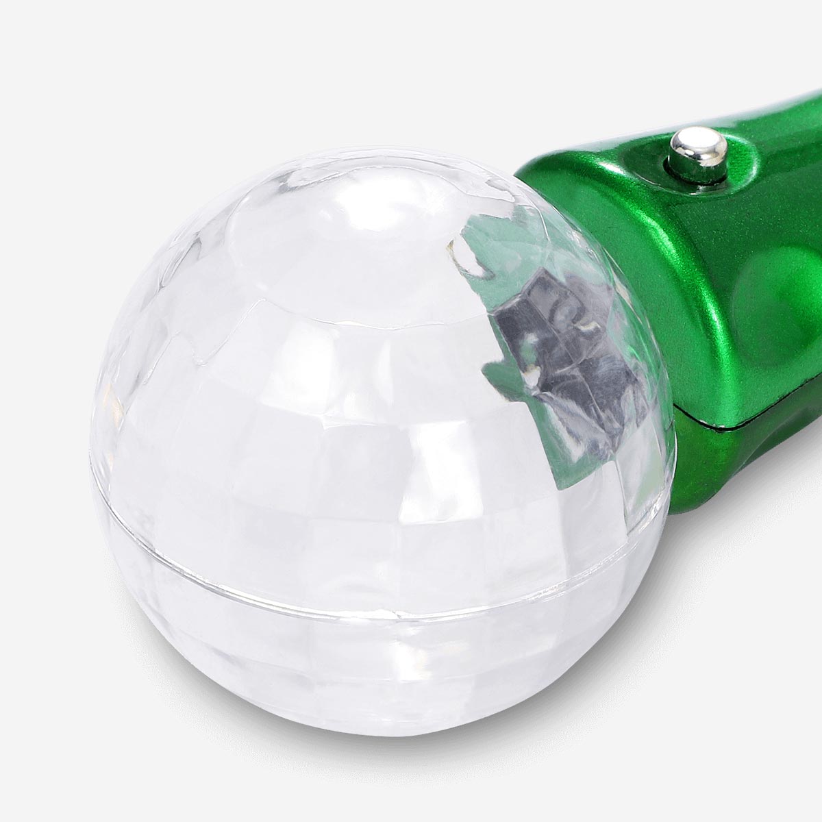 DISCO BALL HANDHELD GREEN