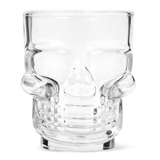 GLASS MINI SKULL CLEAR 35ML