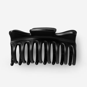 HAIR CLAW BIG RECYCLED PS BLACK