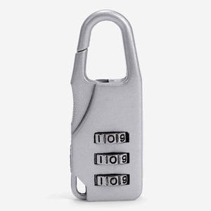 PADLOCK WITH CODE SILVER