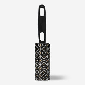 LINT ROLLER W HANDLE BLACK