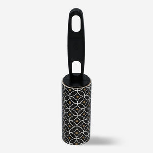 LINT ROLLER W HANDLE BLACK