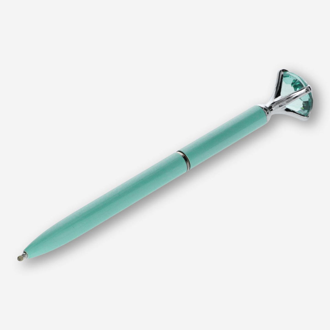 PEN W DIAMOND GREEN