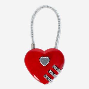 PADLOCK HEART W. CODE