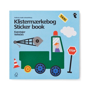 ACTIVITY BOOK STICKERS CARS