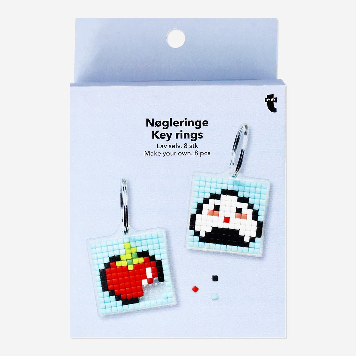 DIY KEYRINGS BEADS PIXEL SET