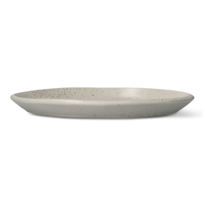 PLATE STONEWARE DIA. 20CM RUSIC IVORY