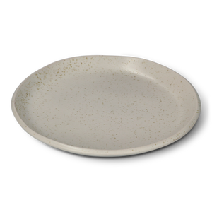 PLATE STONEWARE DIA. 20CM RUSIC IVORY