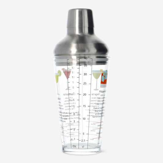 Tarifli Cam Shaker 430 ml