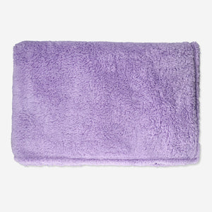 BLANKET 130X180 CM TEDDY RECYCLED POLYESTER PURPLE