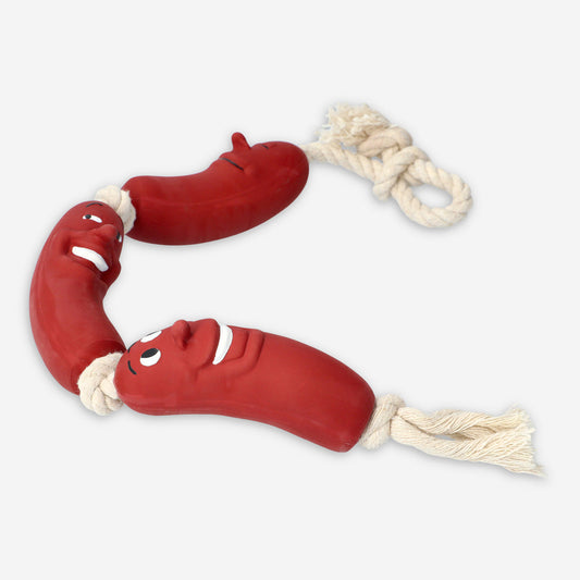 DOG TOY SAUSAGE