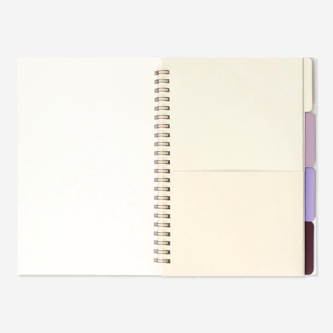 NOTEBOOK FAKE IT TILL YOU MAKE IT A5 WITH DIVIDERS LINED