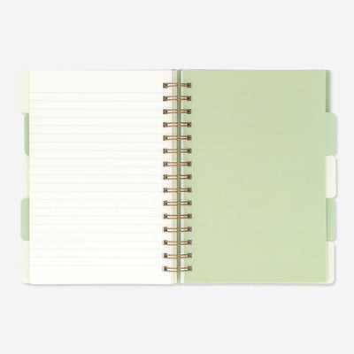 NOTEBOOK A5 SUBJECT W.TABS LINED