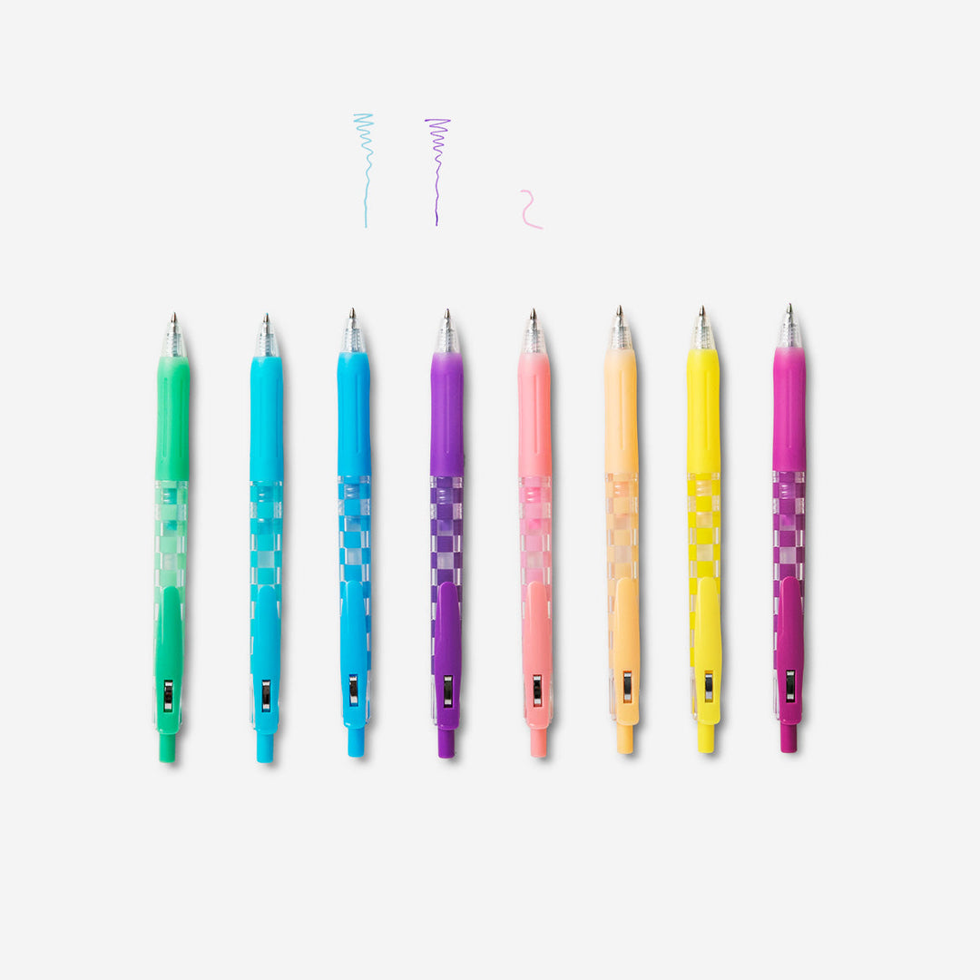 GEL PENS PASTEL 8PCS