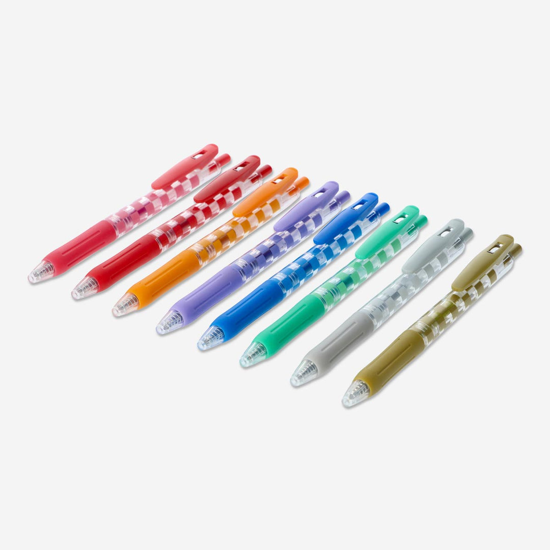 GEL PENS METALLIC 8PCS