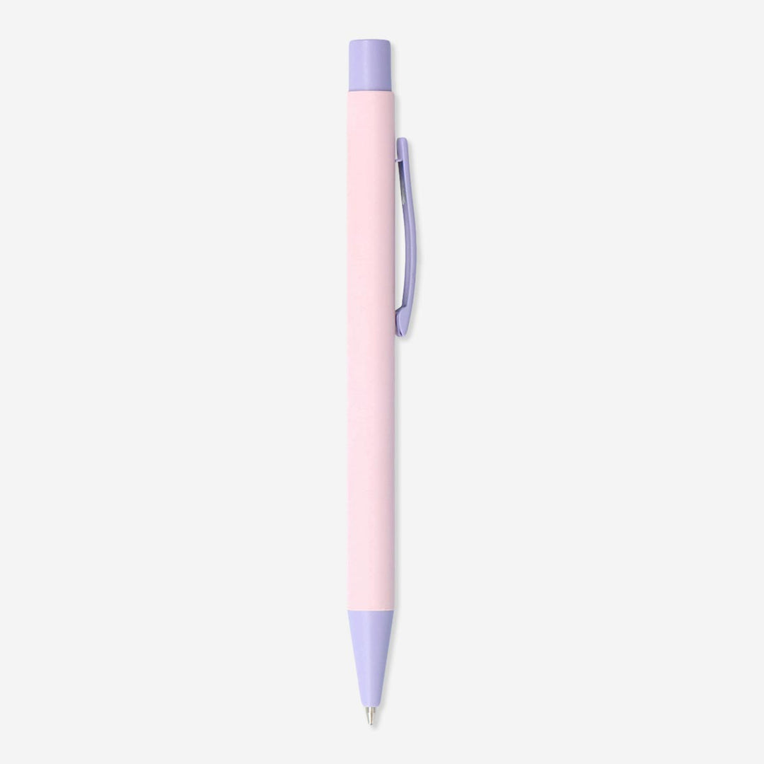 PUSH PEN BALLPOINT PINK