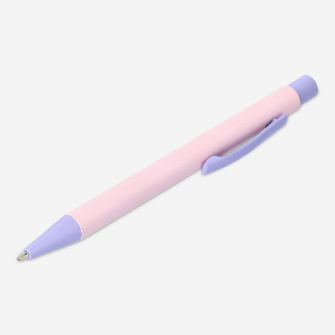 PUSH PEN BALLPOINT PINK