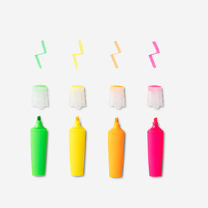 HIGHLIGHTERS NEON 4PCS