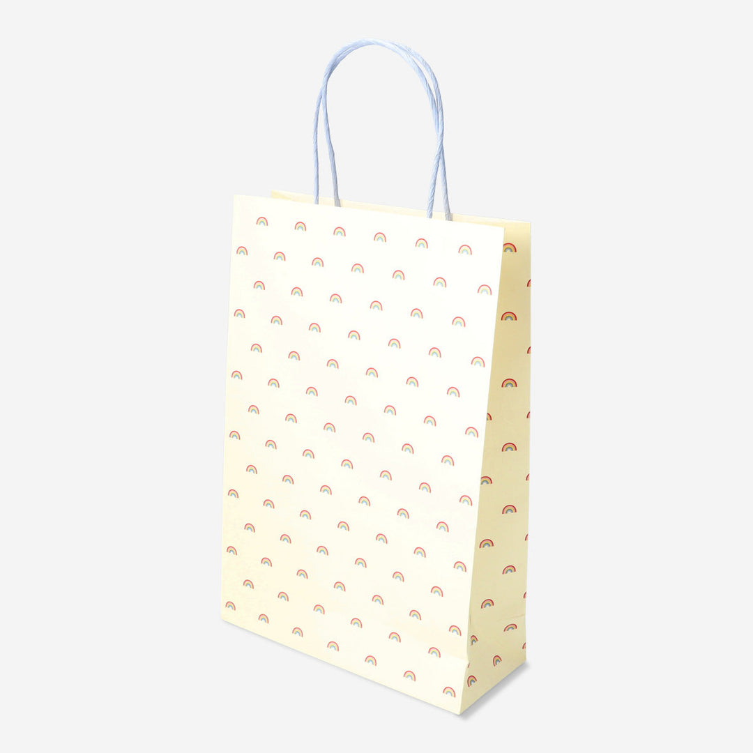 GIFT BAG RAINBOW PATTERN 25 X 33 CM