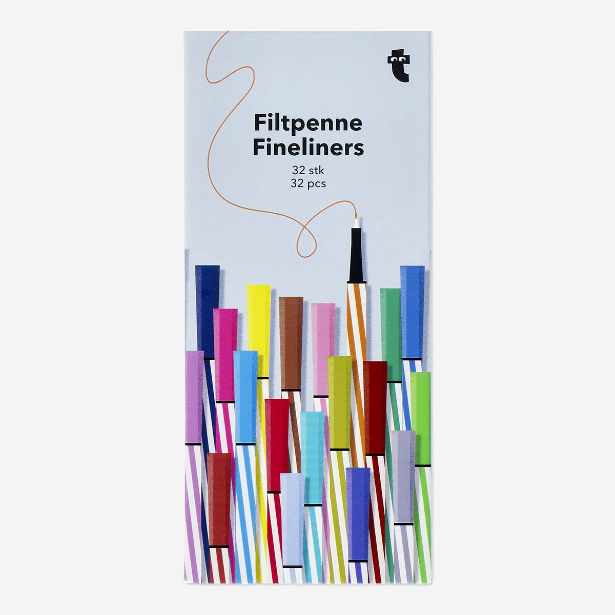 PEN FINELINERS IN BOX 32 PCS